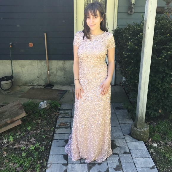 Adrianna Papell Dresses & Skirts - Adrianna Papell Blush Pink Gown